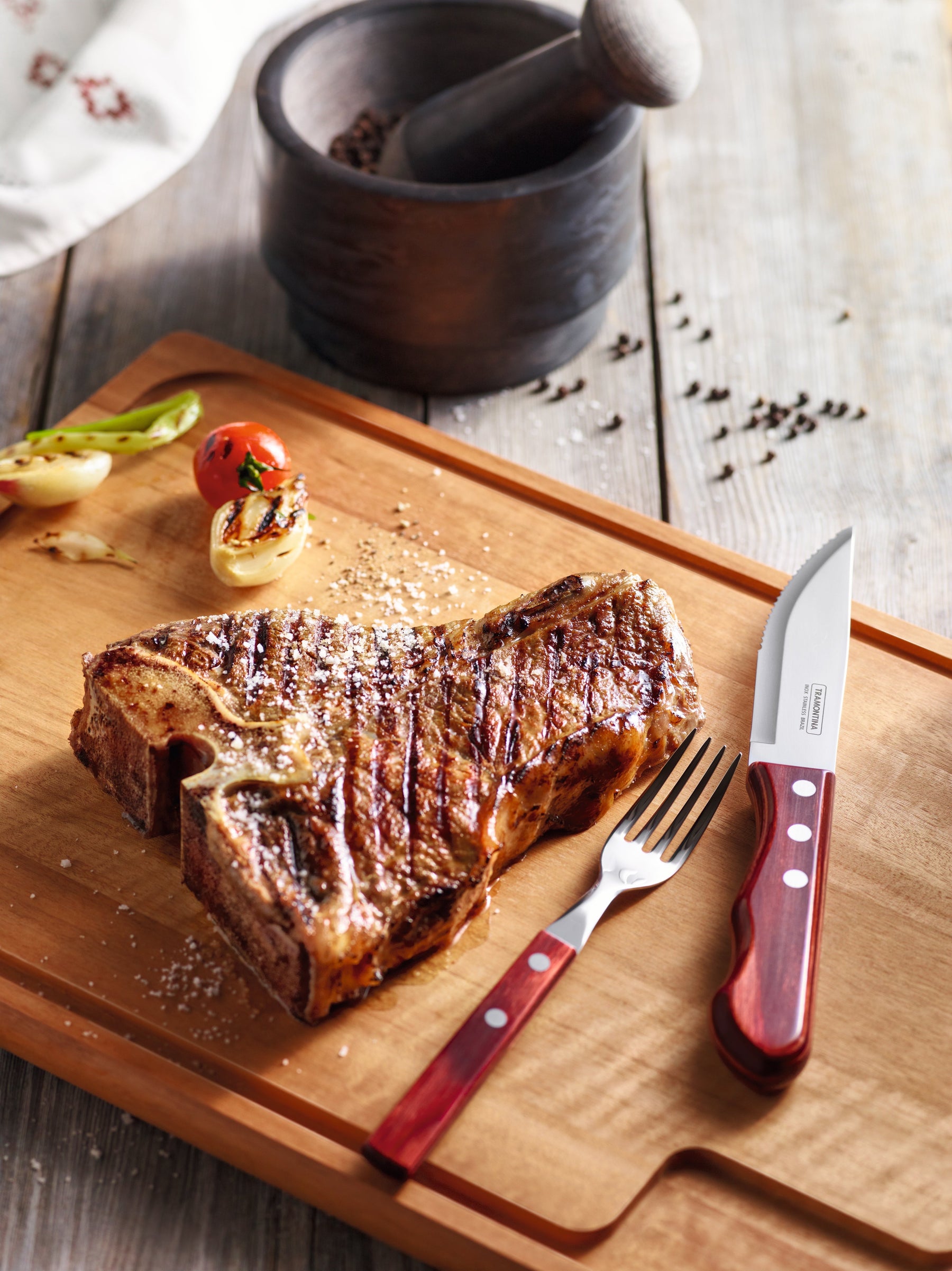 Jogo de Talheres para Churrasco Jumbo Tramontina