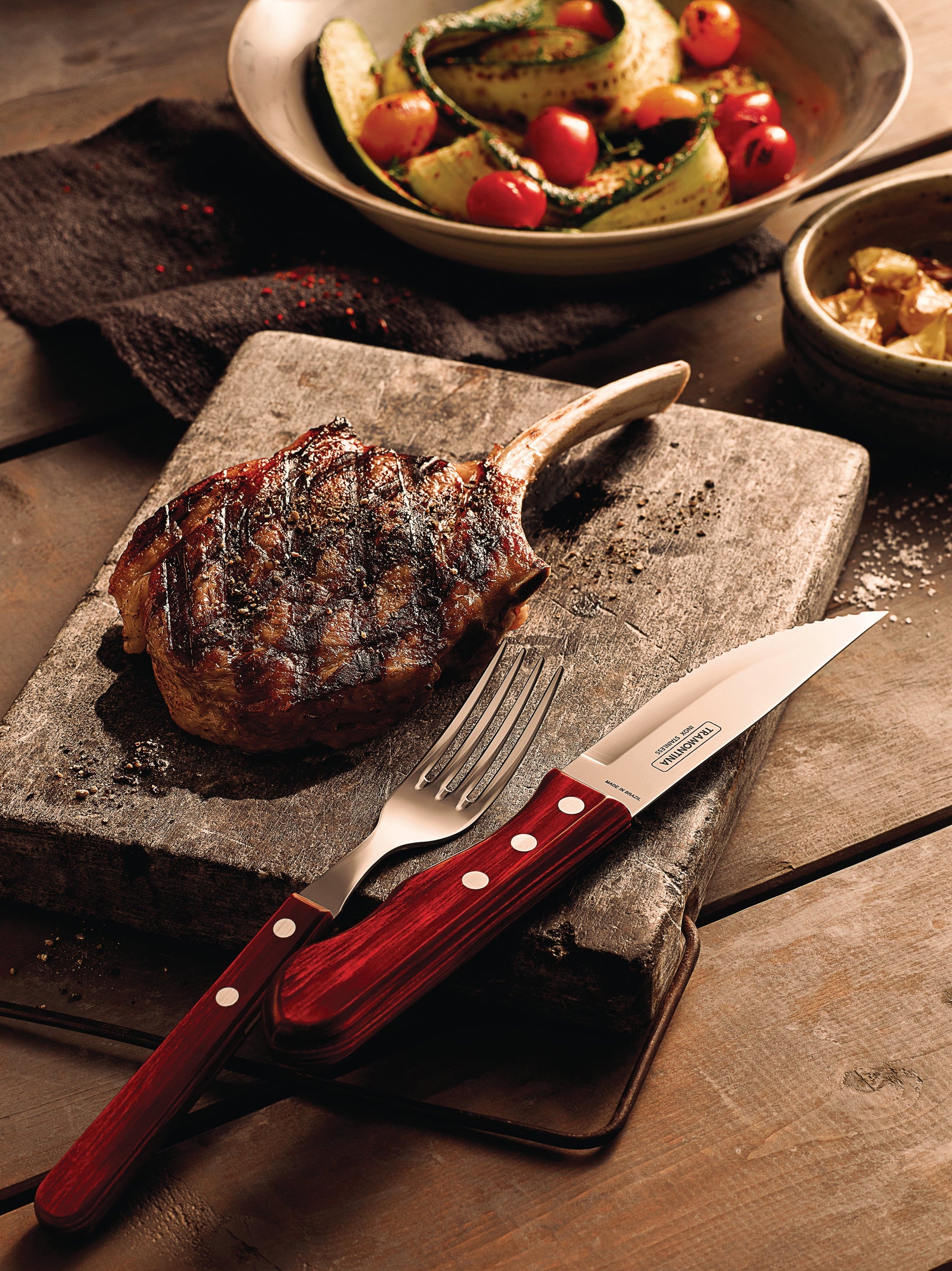 Jogo de Talheres para Churrasco Jumbo Tramontina