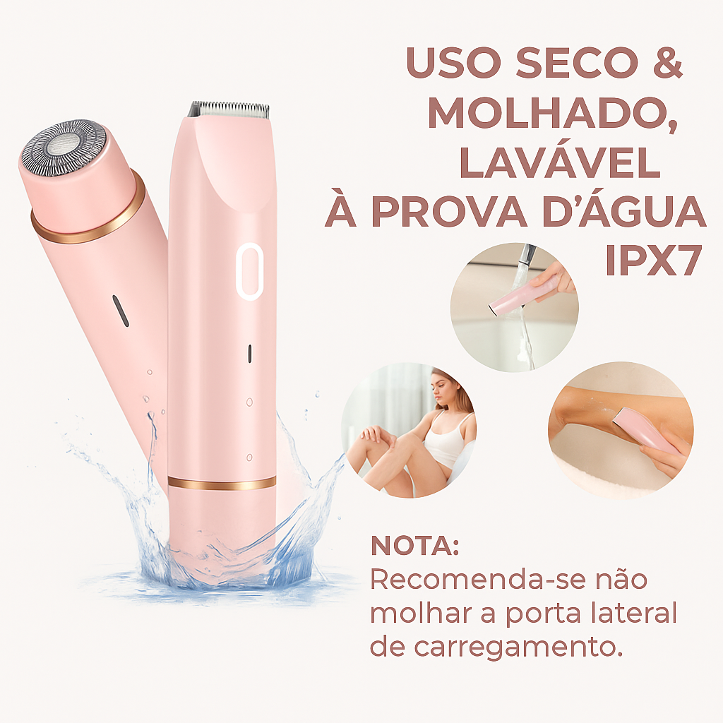 (COMPRE 1 LEVE 2) DepilaX™ – DEPILAÇÃO RÁPIDA, SUAVE E À PROVA D’ÁGUA!