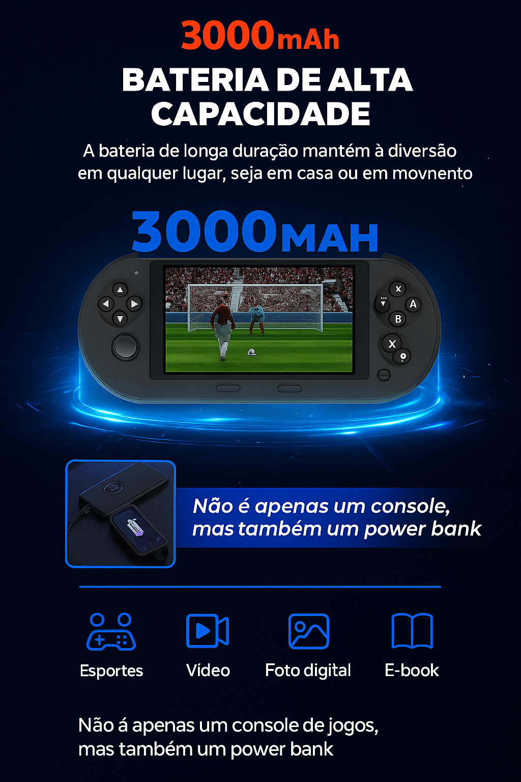 GameBox™ – Milhares de Jogos Clássicos na Palma da Sua Mão!