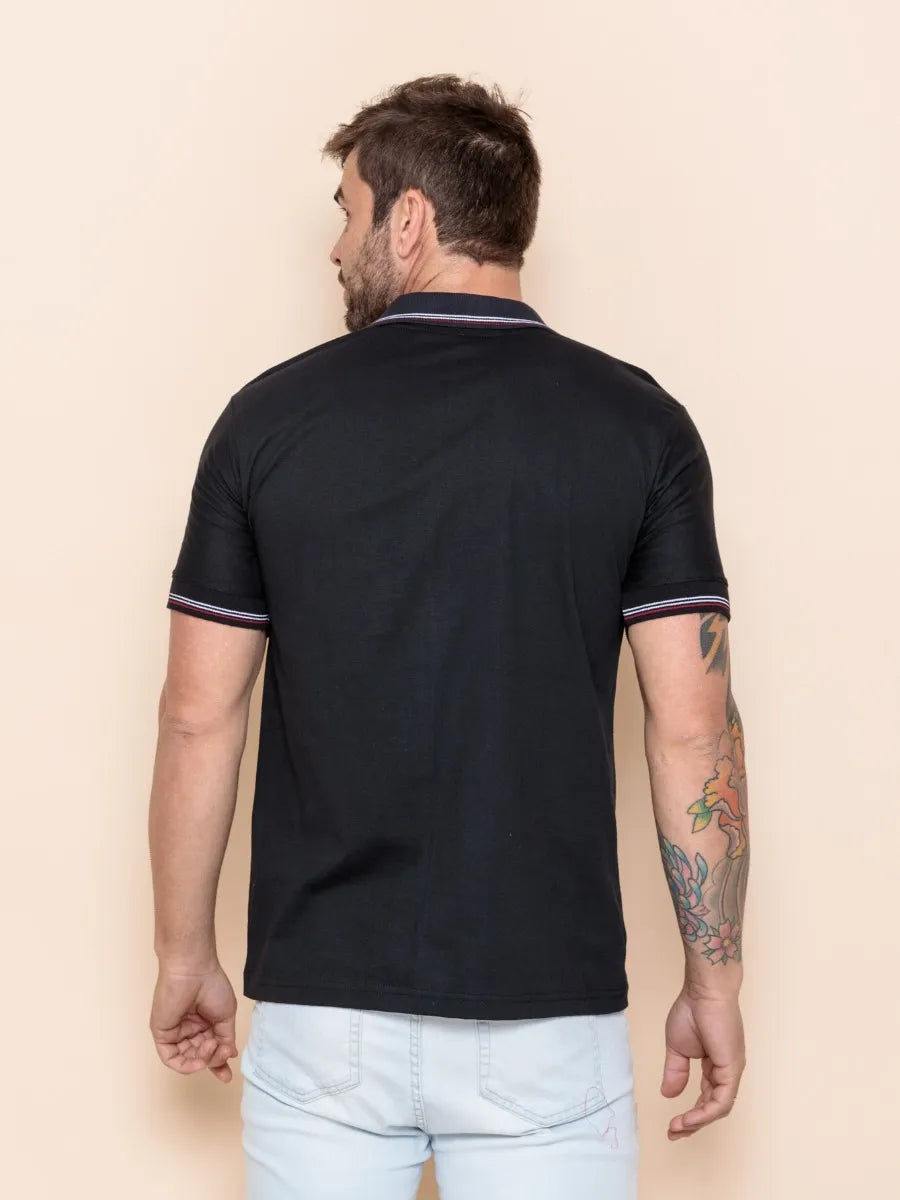 (COMPRE 2 LEVE 4) Polo Imperium™ – Domine o Estilo com Elegância e Autoridade! 100% Algodão