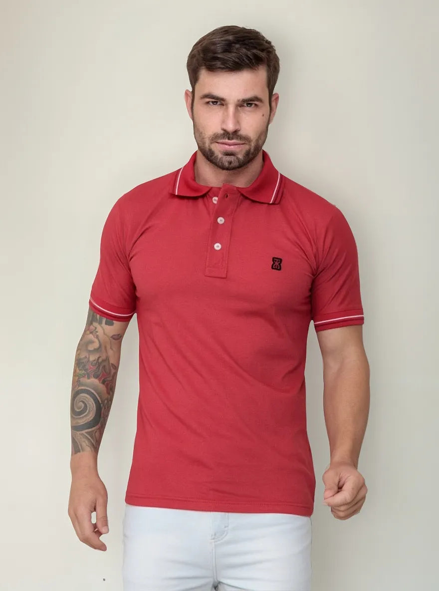 (COMPRE 2 LEVE 4) Polo Imperium™ – Domine o Estilo com Elegância e Autoridade! 100% Algodão