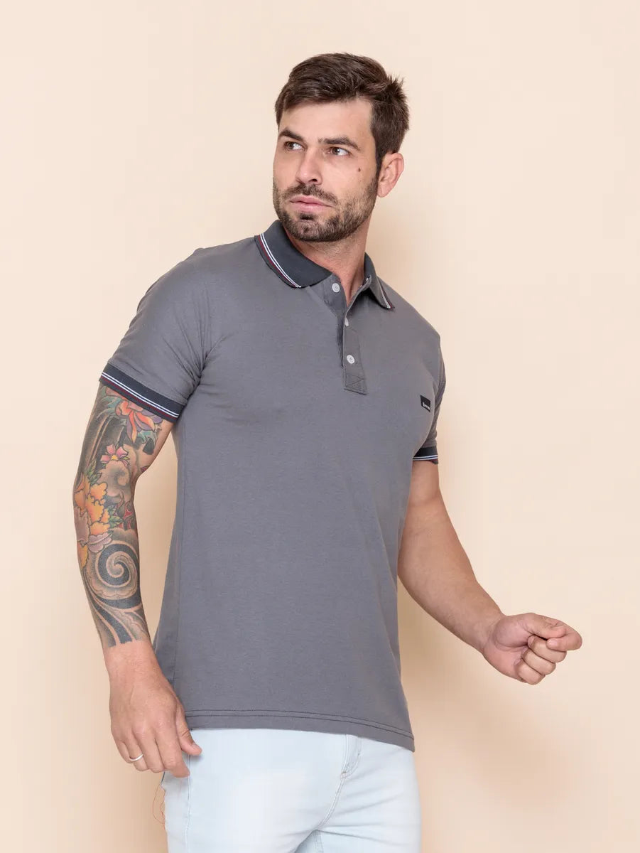 (COMPRE 2 LEVE 4) Polo Imperium™ – Domine o Estilo com Elegância e Autoridade! 100% Algodão