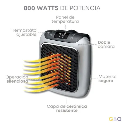 (COMPRE 1 LEVE 3) FireGo – Potência e calor instantâneo em qualquer lugar!