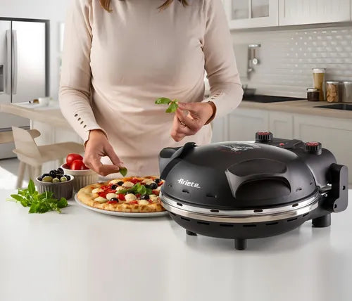 Forno Eletrico PizzaMagia™ – Sua Pizzaria Profissional em Casa!+ 2 Assadeira de Brinde