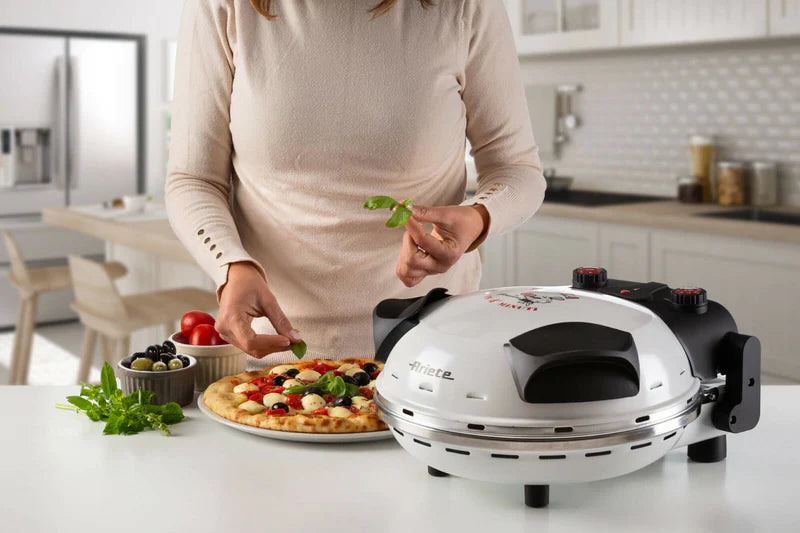 Forno Eletrico PizzaMagia™ – Sua Pizzaria Profissional em Casa!+ 2 Assadeira de Brinde