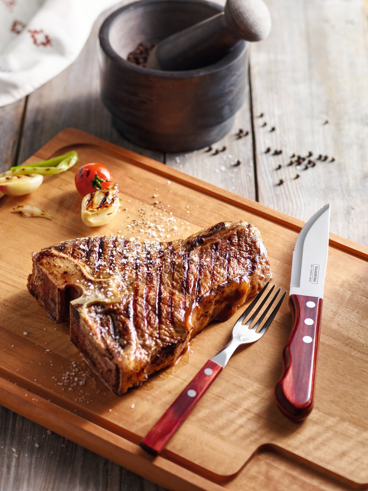 Jogo de Talheres para Churrasco Jumbo Tramontina