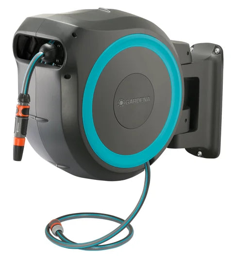 AquaOrganize™– O Suporte Retrátil que Une Praticidade e Organização no Seu Jardim!+ Mangueira de Brinde