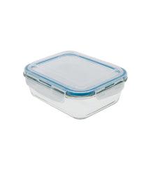 Pote Hermético de Vidro Retangular 1040ml Oikos
