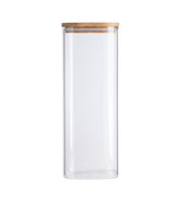 Pote de Mantimentos 1,9L com Tampa de Bambu