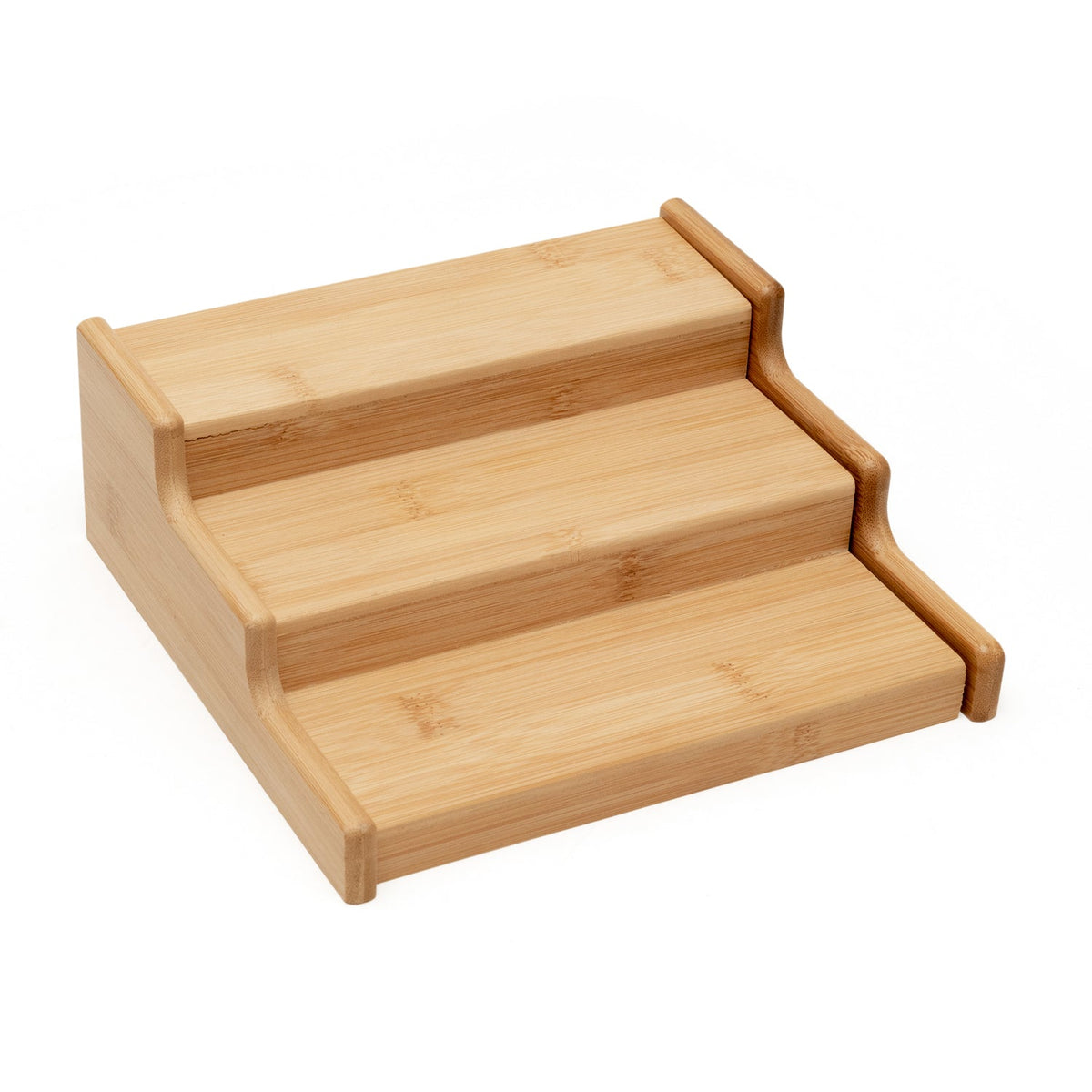 Rack Escadinha Organizador Extensível de Bambu