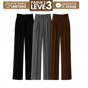 (COMPRE 2 LEVE 3) Calça Eterna™- Elegância e Conforto em Cada Detalhe