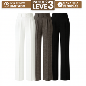 (COMPRE 2 LEVE 3) Calça Eterna™- Elegância e Conforto em Cada Detalhe