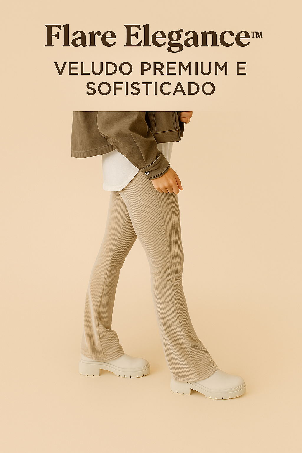 (COMPRE 1 LEVE 2) Flare Elegance™ – O Veludo Premium Que Une Sofisticação e Conforto em Cada Detalhe!
