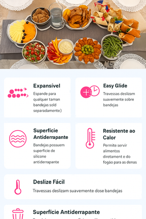 GiroChef - Elegância e Praticidade em Cada Giro da Sua Mesa, + Brinde 1 Tabua Magica para Descongelamento