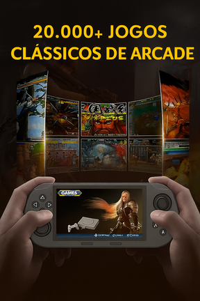 GameBox™ – Milhares de Jogos Clássicos na Palma da Sua Mão!
