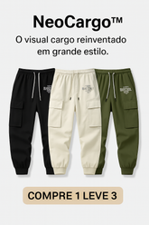 (COMPRE 1 LEVE 3) NeoCargo™ – Estilo Urbano, Conforto Total e Pronto pra Qualquer Rolê.