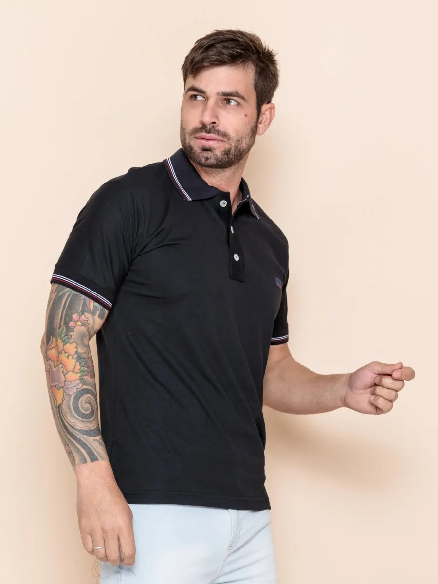 (COMPRE 2 LEVE 4) Polo Imperium™ – Domine o Estilo com Elegância e Autoridade! 100% Algodão