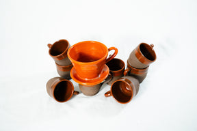 Jogo Caneca Aurora 8 Unidades + Brinde