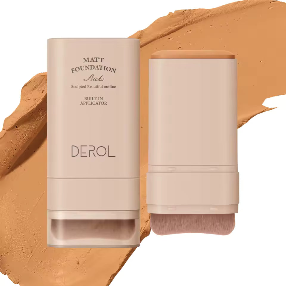 (COMPRE 1 LEVE 3) Bastão de Base DEROL – Cobertura Impecável e Acabamento Perfeito o Dia Todo!