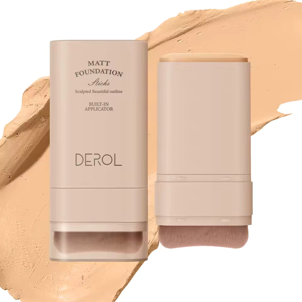 (COMPRE 1 LEVE 3) Bastão de Base DEROL – Cobertura Impecável e Acabamento Perfeito o Dia Todo!
