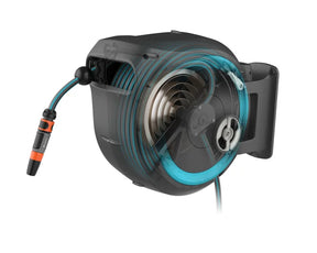 AquaOrganize™– O Suporte Retrátil que Une Praticidade e Organização no Seu Jardim!+ Mangueira de Brinde
