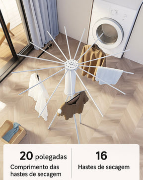 (COMPRE 1 LEVE 2) MINIDRY,O Varal Inteligente e Portátil para o Dia a Dia + BRINDE EXCLUSIVO