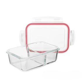 Kit 20 Potes Herméticos de Vidro + 10 Copos de Vidro Aruba de Brinde