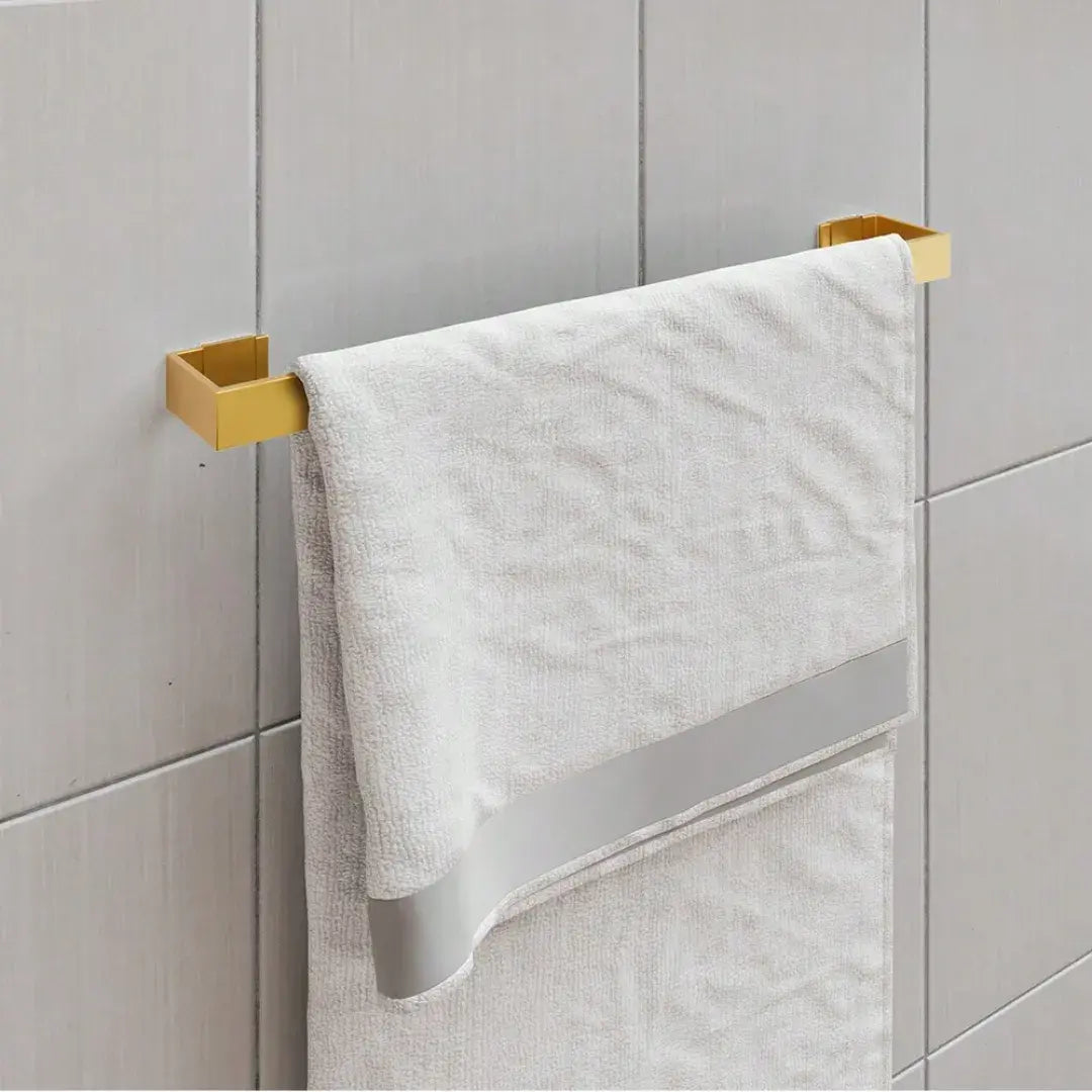 Kit De Acessórios Para Banheiro Dourado 6 Peças