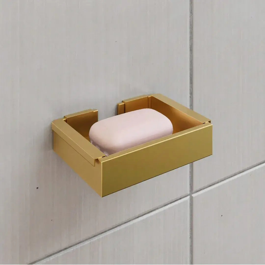 Kit De Acessórios Para Banheiro Dourado 6 Peças