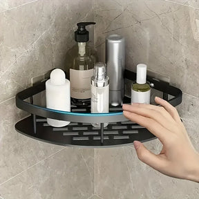 Prateleira de Banheiro Triangular De Canto Porta Shampoo