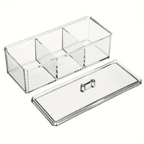 Porta Algodão e Cotonete ClearOrganize
